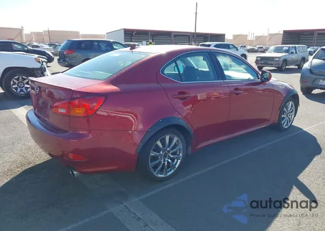 2008 Lexus Is 250 из США, поврежденный, VIN JTHCK262182024009